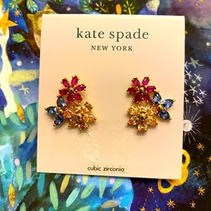 New Kate Spade ♠️ ‘first bloom’ stud earrings